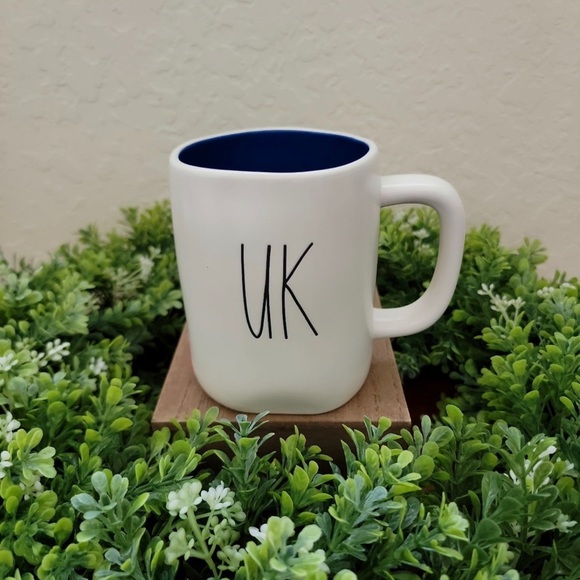 RAE DUNN| UK Destination Mug New Royal Blue Inside Big Ben Graphic - Picture 1 of 7